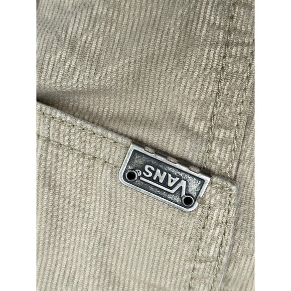 Vans Mens Cargo Shorts Size 28 Beige Cotton Casual Wear With Pockets - Picture 5 of 11